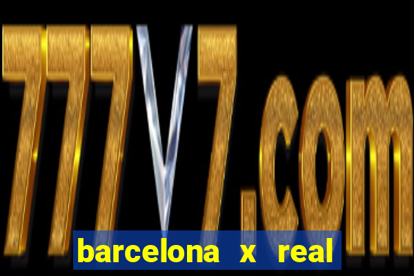 barcelona x real madrid ao vivo futemax